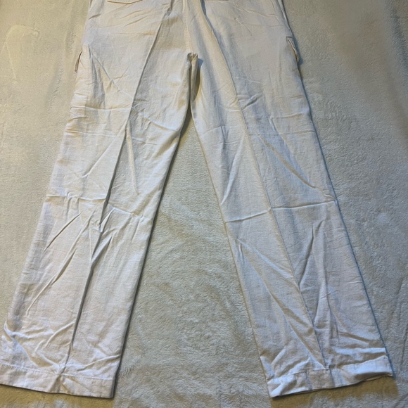 New Roundtree & Yorke Classic Fit Flat Front Pants White size W42x32L - Picture 8 of 8